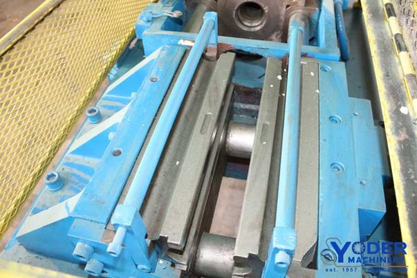 Roberts #100, push pointer, 3" cap., 4 station rotary clamp blocks, 20 HP, #54535 - Image 6