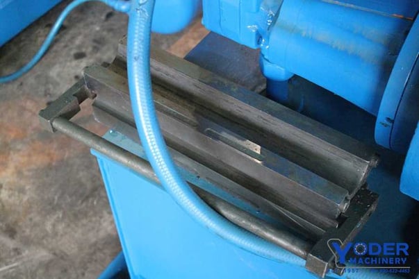 Roberts #100, push pointer, 3" cap., 4 station rotary clamp blocks, 20 HP, #54535 - Image 10
