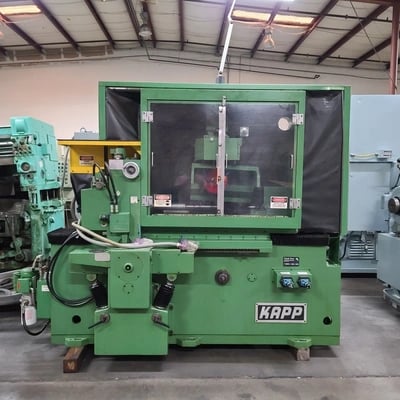 Kapp #AST-305B, automatic gear cutter sharpener, 12" x27" cap for tools, PLC Control, 1979 - Image 4