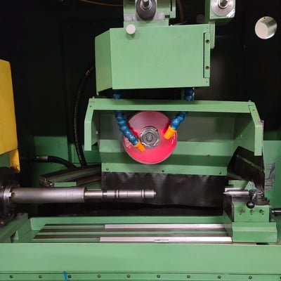 Kapp #AST-305B, automatic gear cutter sharpener, 12" x27" cap for tools, PLC Control, 1979 - Image 6