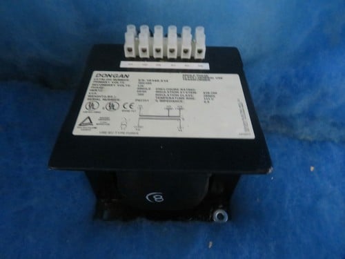 .300 KVA 380/480 Primary, 120 Secondary, Dongan ES-10140.514, single phase transformer, 1 year warranty - Image 1