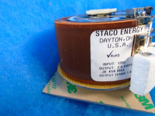 26 VA, Electronics Inc. 090100, electronics inc, 120 Volts 2 amps 1 yr warranty - Image 3