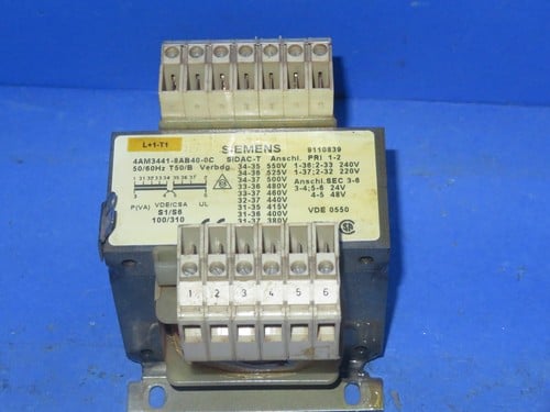 Siemens 4AM3441-8AB40-0C, transformer, siemens - Image 1