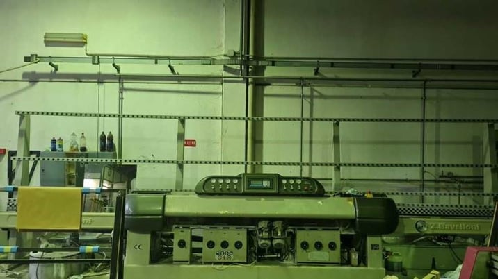 Bavelloni #Gemy-11, Vertical Edge Grinder, 11 spindles, 5.5 m/min, 40 mm glass thickness, 55 mm glass H, 32" - Image 1