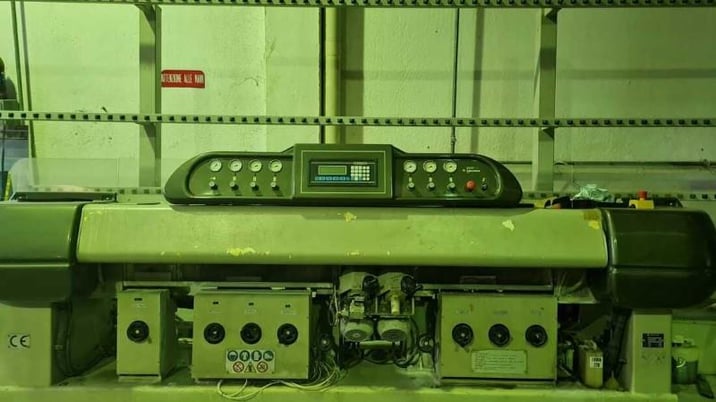 Bavelloni #Gemy-11, Vertical Edge Grinder, 11 spindles, 5.5 m/min, 40 mm glass thickness, 55 mm glass H, 32" - Image 2