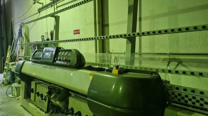 Bavelloni #Gemy-11, Vertical Edge Grinder, 11 spindles, 5.5 m/min, 40 mm glass thickness, 55 mm glass H, 32" - Image 3
