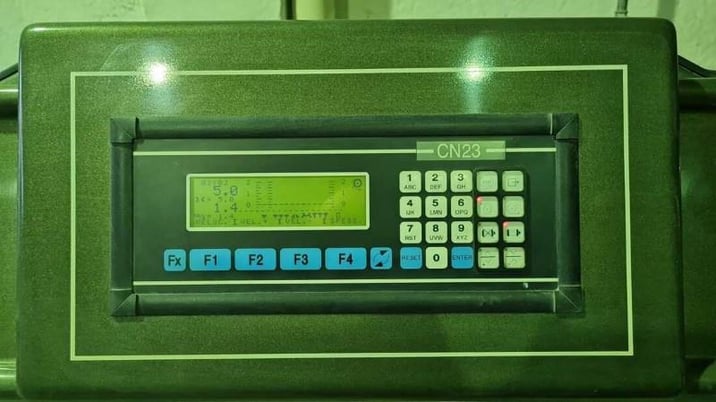 Bavelloni #Gemy-11, Vertical Edge Grinder, 11 spindles, 5.5 m/min, 40 mm glass thickness, 55 mm glass H, 32" - Image 5