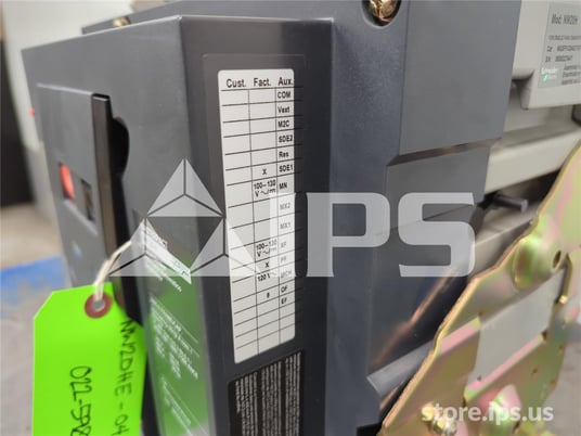 2000 Amps Square D Merlin Gerin Masterpact Nw20 H Eo/bi Wg3ffv33a9cfxfxcax 120 Volts AC Control, Micrologic - Image 4