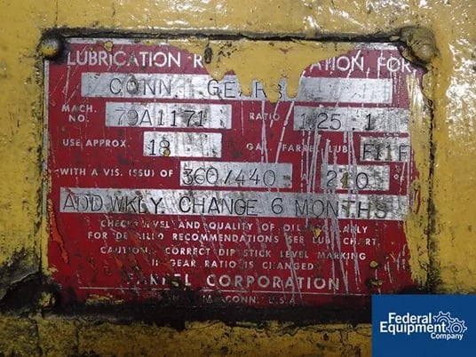 60" x 22" Farrel Two Roll Mill, 150 HP, Stock #2986-1 - Image 7