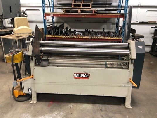 5' x 14 gauge Baileigh #PR-514, plate roll, 3.5" dupper roll diameter, 6 RPM, 220 V., 2006 - Image 1