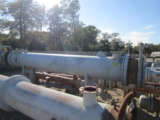 1658 sq.ft., Plant Maintenance Services, horizontal exchanger, 26" diameter x 16' 0" F/F., Carbon Steel - Image 8