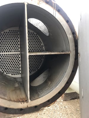 1658 sq.ft., Plant Maintenance Services, horizontal exchanger, 26" diameter x 16' 0" F/F., Carbon Steel - Image 9