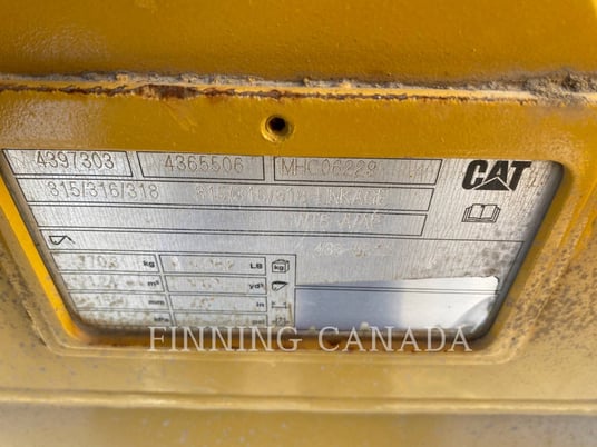 Caterpillar 315D, Bucket, S/N: MHC06229, - Image 5
