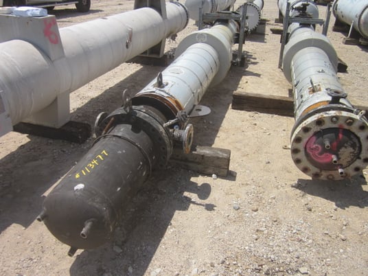 368 sq.ft., 100FV psi shell, 100FV psi tube, Southern Heat Exchanger, Vertical 304L Stainless Steel Heat - Image 4