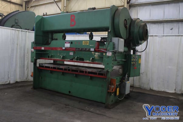 100 Ton, Dreis & Krump #SS100-36-120, double crank press, 6" stroke, 12" Shut Height, air clutch, #76322 - Image 3