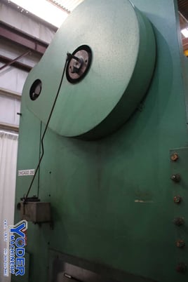100 Ton, Dreis & Krump #SS100-36-120, double crank press, 6" stroke, 12" Shut Height, air clutch, #76322 - Image 10