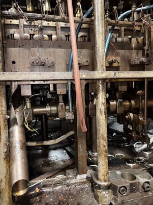 Waterbury Farrel #150-11, eyelet, air cooled & clam shell brake, 1 stripper fork - Image 8