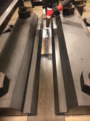 CBM LY 1275, rollforming system, Dual System Decoiler, Straightener, Welder, 1999 - Image 2