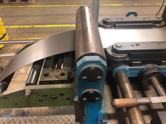 CBM LY 1275, rollforming system, Dual System Decoiler, Straightener, Welder, 1999 - Image 3