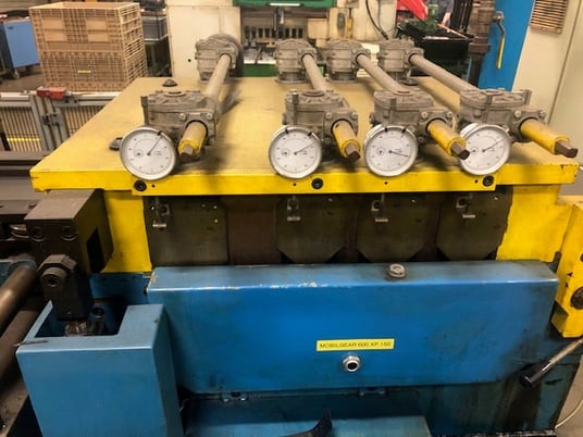 CBM LY 1275, rollforming system, Dual System Decoiler, Straightener, Welder, 1999 - Image 4