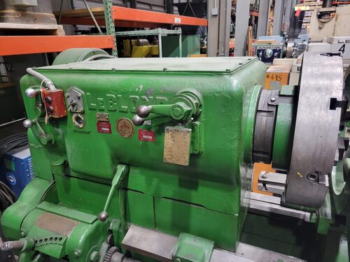 45" x 150" LeBlond lathe, 2-1/4" spindle bore, (16) spindle feeds 6.5-400 RPM, #14924C - Image 3