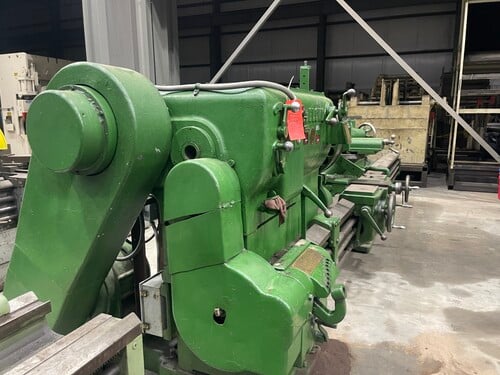 45" x 150" LeBlond lathe, 2-1/4" spindle bore, (16) spindle feeds 6.5-400 RPM, #14924C - Image 6