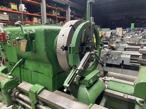 45" x 150" LeBlond lathe, 2-1/4" spindle bore, (16) spindle feeds 6.5-400 RPM, #14924C - Image 7
