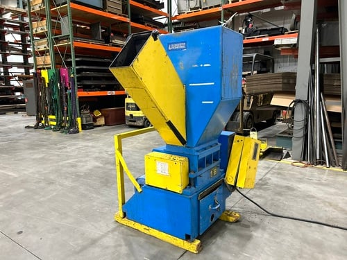Gloucester Engineering #1218-BP-20, shredder, 8" x 15" chute, 1977, #16674C - Image 2