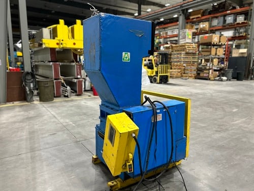Gloucester Engineering #1218-BP-20, shredder, 8" x 15" chute, 1977, #16674C - Image 5