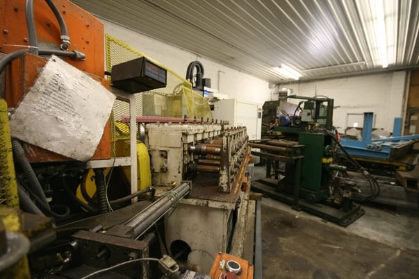 10 Stand, Rafter Equipment, lockformer, 1-7/8" roll shaft diameter, 8" roll space, 15 HP - Image 3