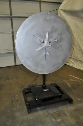 150 lb. Rapid-Air #RX3A154E, motorized uncoiler, 7" mandrel, 60" outside dimensions, 9"-15.5" ID, 50 RPM, 36" - Image 2