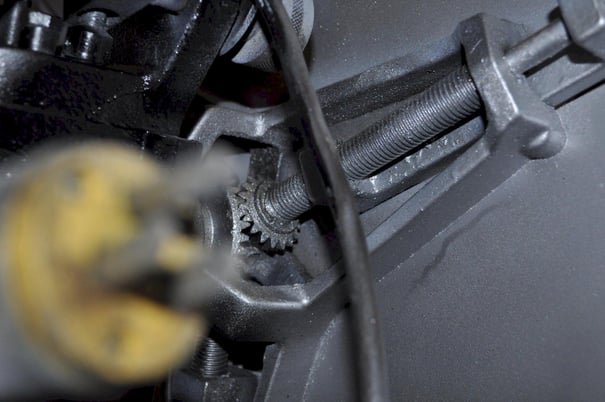 150 lb. Rapid-Air #RX3A154E, motorized uncoiler, 7" mandrel, 60" outside dimensions, 9"-15.5" ID, 50 RPM, 36" - Image 5