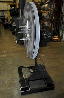 150 lb. Rapid-Air #RX3A154E, motorized uncoiler, 7" mandrel, 60" outside dimensions, 9"-15.5" ID, 50 RPM, 36" - Image 7