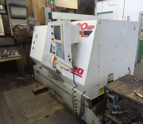Haas #SL-20T, CNC Turning Center, 23" swing, 8" chuck, 2" bar, 10 station turret, S/n: 62546, 1999 - Image 2