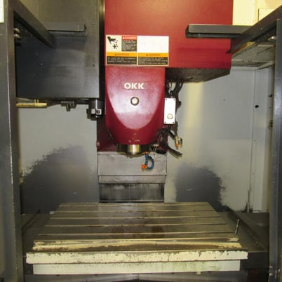 OKK #VM5-III, CNC Vertical Machining Center, Fanuc 180ifMB, 40" X, 20 ...