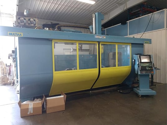 Multiax #T-1105-301P, Heavy Duty 5-Axis Machine, 119