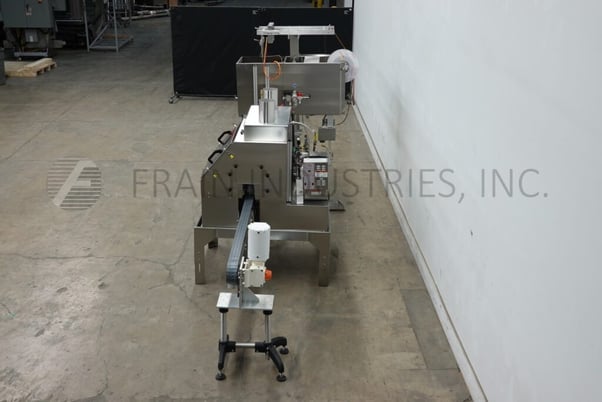 Axon #EZ300 / Thermoflow, automatic, tamper evident shrink neck bander or sleeve label applicator, Stainless - Image 4