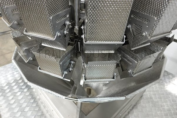 Ohlson #MHW-14SSD, combination weigh scale, filling system. Stainless steel combination weigh scale system - Image 2