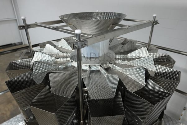 Ohlson #MHW-14SSD, combination weigh scale, filling system. Stainless steel combination weigh scale system - Image 3