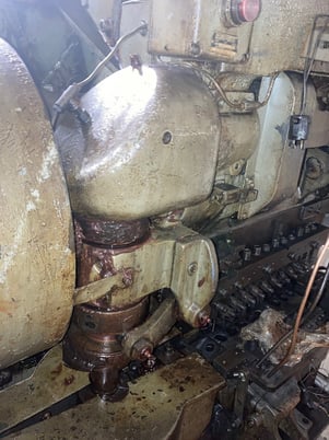 U.S. Baird #219, transfer press, 1.5" stroke, mechanical clutch 10 Op die set, 3 HP - Image 7