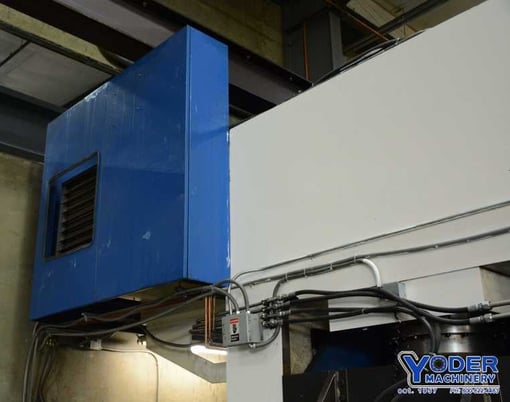 1500 Ton, Macrodyne, hydraulic punch press, 16" stroke, AB Micrologix 1500 PLC, #70947 - Image 6