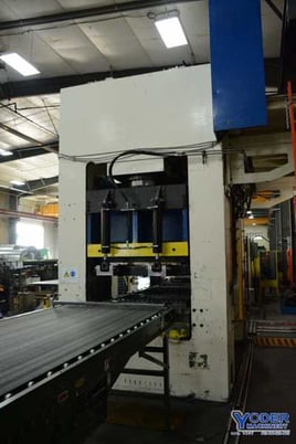 1500 Ton, Macrodyne, hydraulic punch press, 16" stroke, AB Micrologix 1500 PLC, #70947 - Image 10