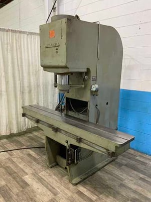 35 Ton, Hannifin #S-350-A, hydraulic C-frame press, 16-1/2" daylight, 10" throat, 5 HP, #76516 - Image 1