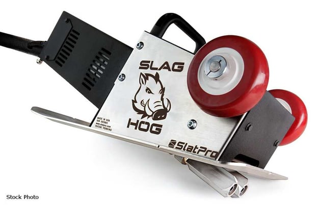 Slatpro #Slag-Hog, slat cleaner, removes tough slag & dross buildup from laser support surface, new - Image 1