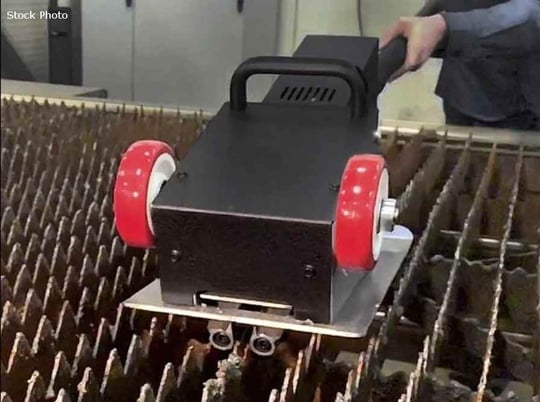 Slatpro #Slag-Hog, slat cleaner, removes tough slag & dross buildup from laser support surface, new - Image 2