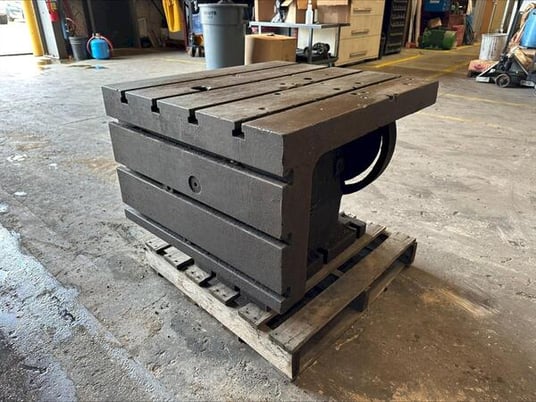 32" x 28" T-slotted tilting box table, 90&deg; tilt - Image 3