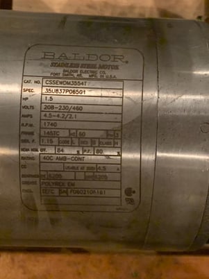 Seepex, 2" size, range: BCSO progressive cavity pump, from food application - Image 3