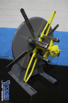 4000 lb. Littell #40-18, coil reel, 18" width, 15"-20" ID, 50" outside dimensions, run/jog, 1 HP, #75819 - Image 1