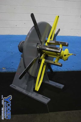 4000 lb. Littell #40-18, coil reel, 18" width, 15"-20" ID, 50" outside dimensions, run/jog, 1 HP, #75819 - Image 9