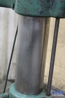 3' -9" Cincinnati Bickford, radial arm drill, power elevation, manual clamping, 3 HP, #72420 - Image 4